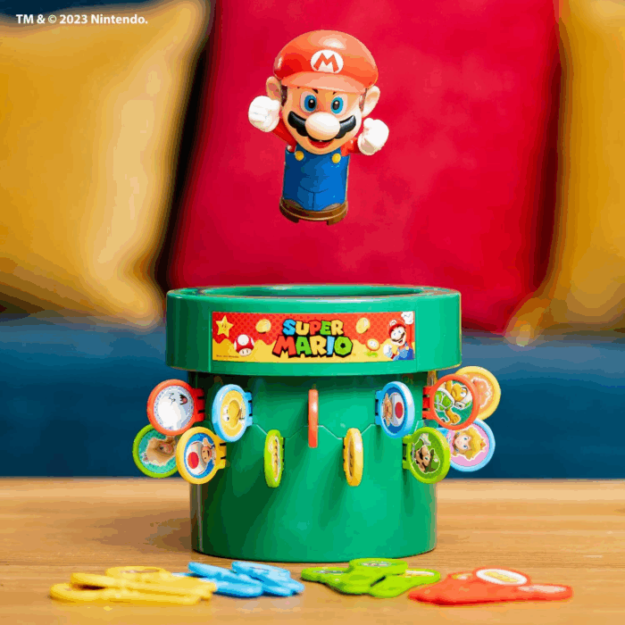 Pop up Super Mario Board Game - Family and Preschool Kids Games for Family Game Night - Kids Activities and Super Mario Toys - Girls and Boys Games - 2-4 Players - Ages 4 Years and Up - Image 6