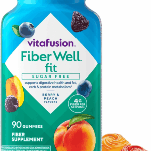 Fiber Well Fit Gummies Supplement, 90 Count (Packaging May Vary)