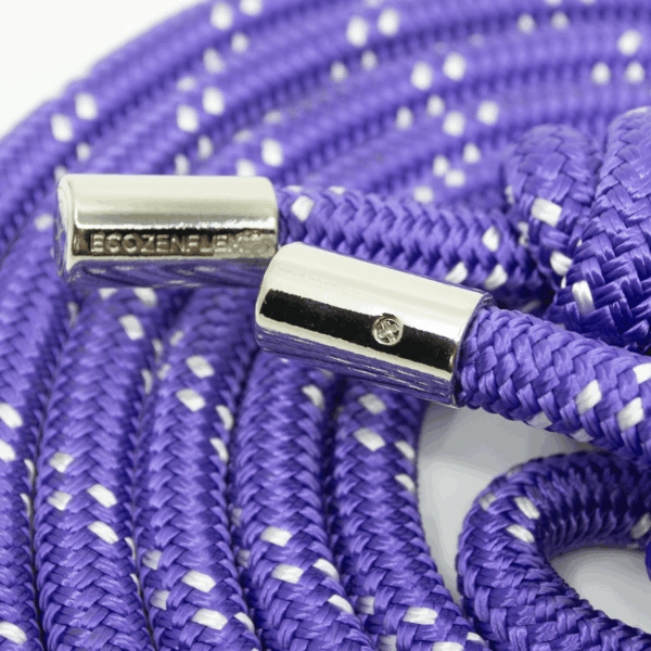Adjustable Flow Rope - Handcrafted 10' Workout Freestyle Weighted Jump Rope for Strength & Cardio Training - Upper Body Fitness Ropes for Working Out – Double Braided Home Gym Heavy Exercise Rope - Image 9