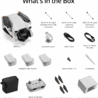 Mini 3 Fly More Combo, Lightweight 3X Mechanical Gimbal Mini Camera Drone with 4K HDR Video, 3 Batteries for 114-Min Flight Time, up to 32800Ft (10Km) Video Transmission, True Vertical Shooting - Image 6