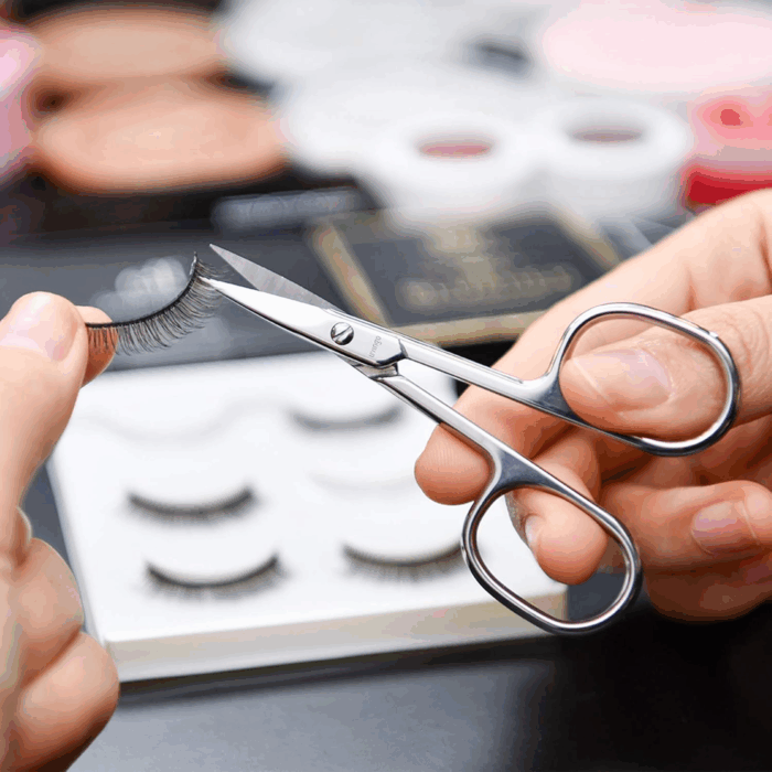 Premium Manicure Scissors Multi-Purpose Stainless Steel Cuticle Pedicure Beauty Grooming Kit for Nail, Eyebrow, Eyelash, Dry Skin Curved Blade 3.5 Inch - Image 6