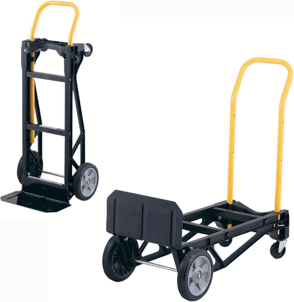 Trucks Convertible Nylon Hand Truck W/ Stair Glides, 300Lb Dolly & 400Lb Cart Limit - Image 7