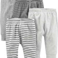 Unisex Babies' Pant, Pack of 4