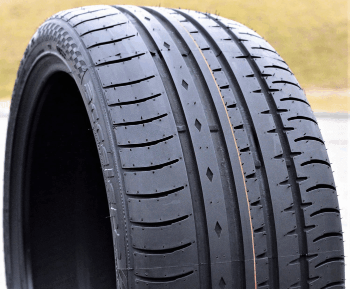 Set of 4 (FOUR)  Phi All-Season Passenger Car High Performance Radial Tires-205/55R16 205/55ZR16 205/55/16 205/55-16 94W Load Range XL 4-Ply BSW Black Side Wall UTQG 400AA - Image 3