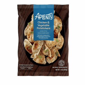 Amazon Brand,  Chicken & Vegetable Potstickers, 14 Oz (Frozen)