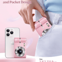 Upgrade Digital Camera,Autofocus 50MP FHD 1080P Camera with 16X Zoom anti Shake,Compact Camera for Kid Student Children Teen Girl Boy,Kids Camera with 32GB SD Card,2 Batteries - Image 3