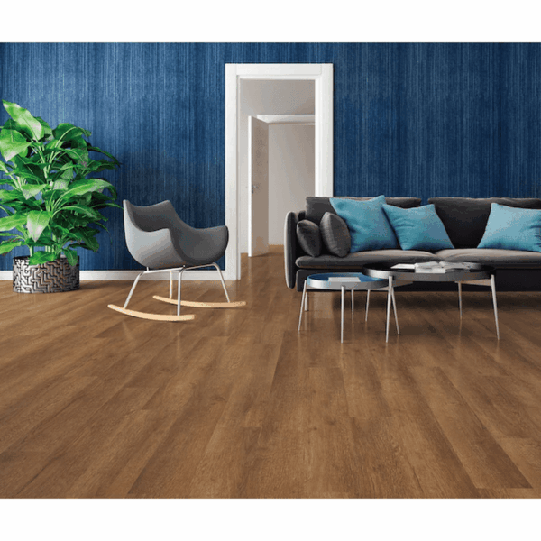 Tawny Oak Brown Wood Look 6-Mil X 6-In W X 36-In L Waterproof and Water Resistant Interlocking Luxury Vinyl Plank Flooring ( 22.17-Sq Ft Carton ) - Image 3