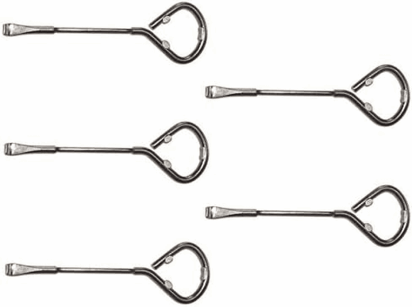 5 Pack Paint Can Opener, Bottle Opener, Metal Paint Can Opening Tool, 5 Pack Steel Paint Can Tool - Image 3