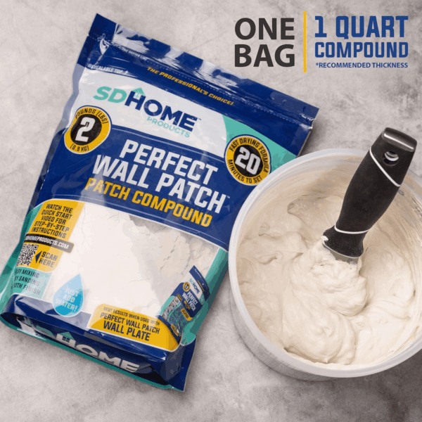 Sdhome Perfect Wall Patch - Patch Compound - Drywall Repair and Hole Filler - Fast Drying Formula - Image 4