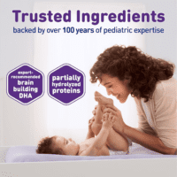 Gentlease Baby Formula, Clinically Proven to Reduce Fussiness, Crying, Gas & Spit-Up in 24 Hours, Brain-Building Omega-3 DHA & Choline, Infant Formula Powder, Baby Milk, 19.9 Oz Can, 4 Count - Image 4