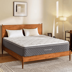 Queen Mattress - 12 Inch Queen Bed Mattress in a Box, Hybrid Queen Size Mattress with Pocketed Coils for Comfort Sleep and Balanced Support