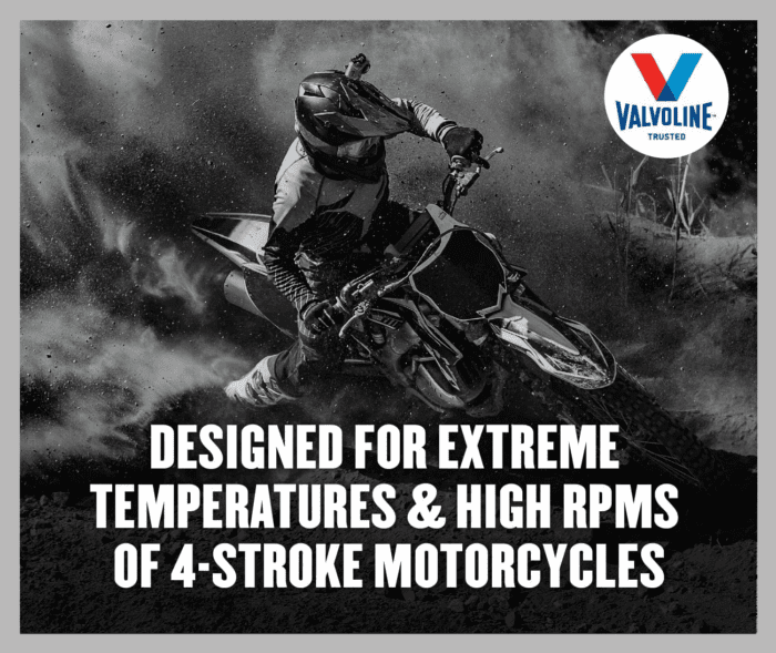 4-Stroke Motorcycle Full Synthetic SAE 10W-40 Motor Oil 1 QT - Image 5