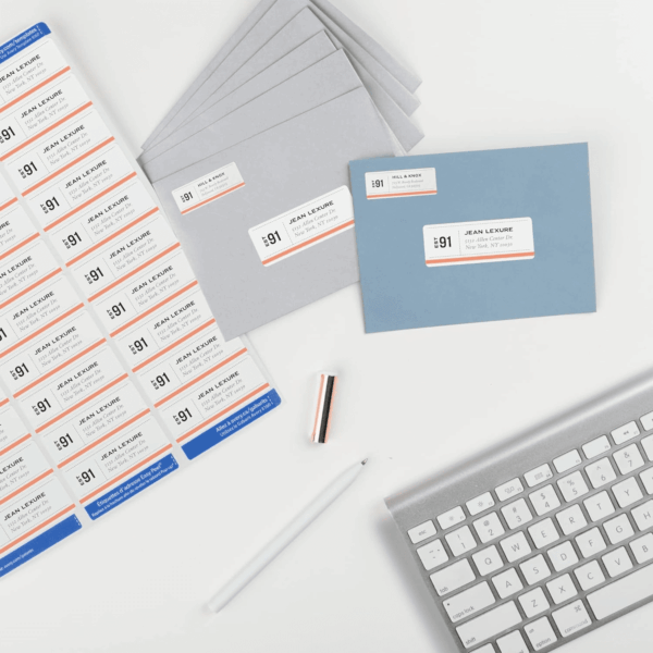 Easy Peel Printable Address Labels with Sure Feed, 1" X 2-5/8" Customizable Stickers, White, 750 Blank Mailing Labels, Great for Mailing, Shipping, and More (8160) - Image 2
