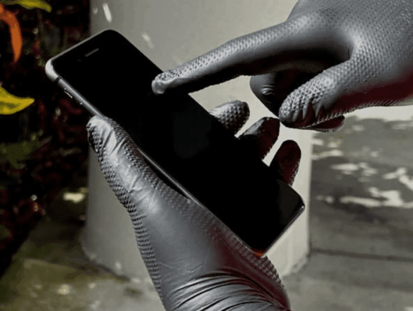Permasafe HD Black Disposable Nitrile Industrial Gloves, 6+ Mil, Latex-Free, Raised Textured, Mechanics, Medical, Food, More - Image 5
