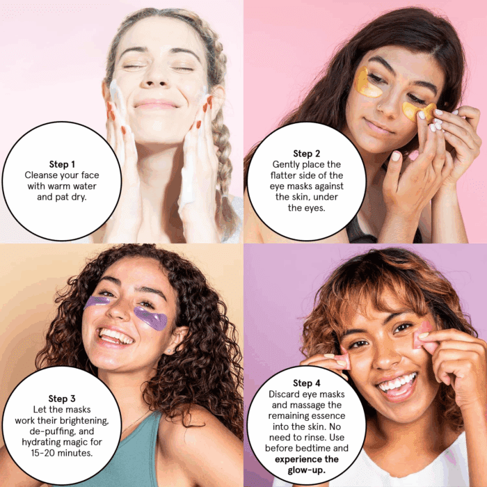 under Eye Patches for Puffy Eyes and Dark Circles (Retinol, 24 Pairs) Restoring Gel under Eye Masks with Hyaluronic Acid - Vegan Cruelty-Free Skincare Birthday Gifts for Women - Image 5