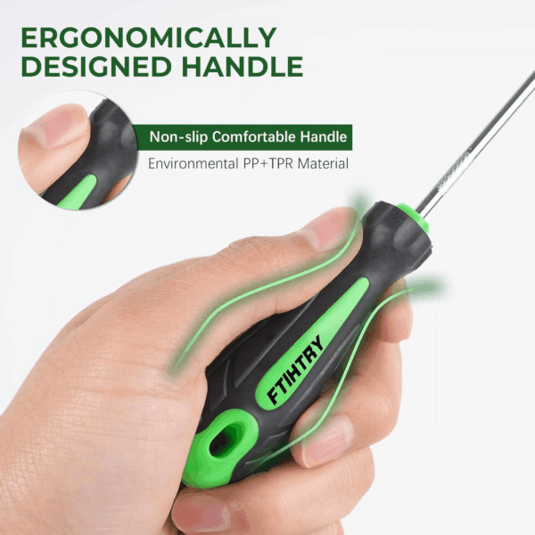 8PCS Pick and Hook Set, Precision Automotive Hook Set, Car Auto Oil Seal/O-Ring Seal Gasket Mini Precision Hooks Puller Remover (Green) - Image 4