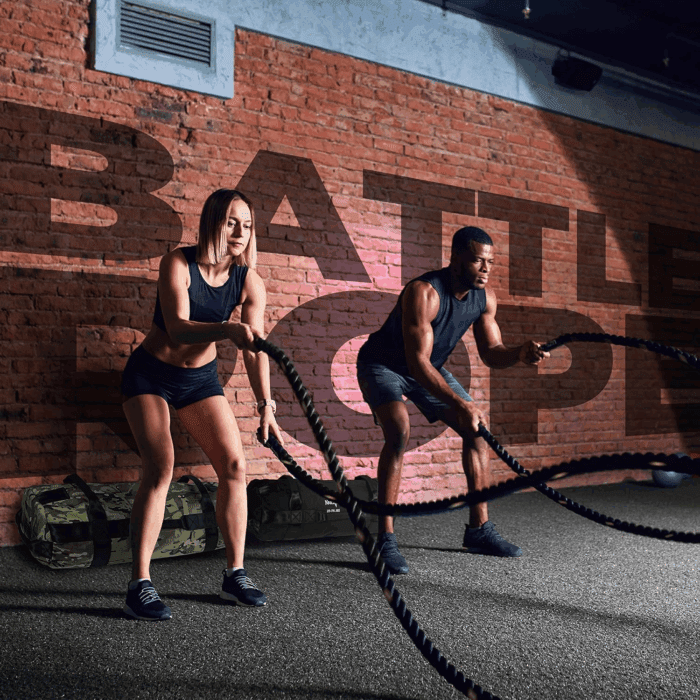 1.5/2 Inch Battle Ropes with Extra Protective Sleeve, Workout Ropes for Cross-Training Home Gym & Fitness Exercises, Strength Training - 30,40,50 Feet Lengths Available - Image 7
