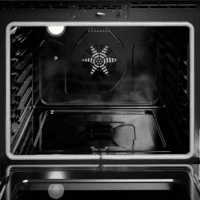 Front Control Electric Range Oven with 5 Cooktop Elements with 7 Cooking Power Options, True Convection, Steam and Self Clean, Freestanding Oven, 4.8 Cu. Ft. Capacity Stainless Steel - Image 9
