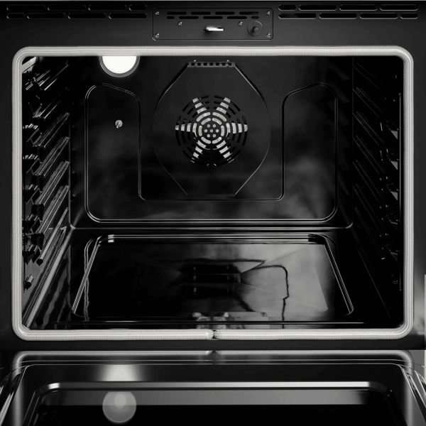 Front Control Electric Range Oven with 5 Cooktop Elements with 7 Cooking Power Options, True Convection, Steam and Self Clean, Freestanding Oven, 4.8 Cu. Ft. Capacity Stainless Steel - Image 9