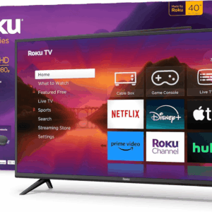 Smart TV – 40-Inch Select Series 1080P Full HD tv with  Voice Remote, Bright Picture, Customizable Home Screen – Live Local News, Sports, Gaming