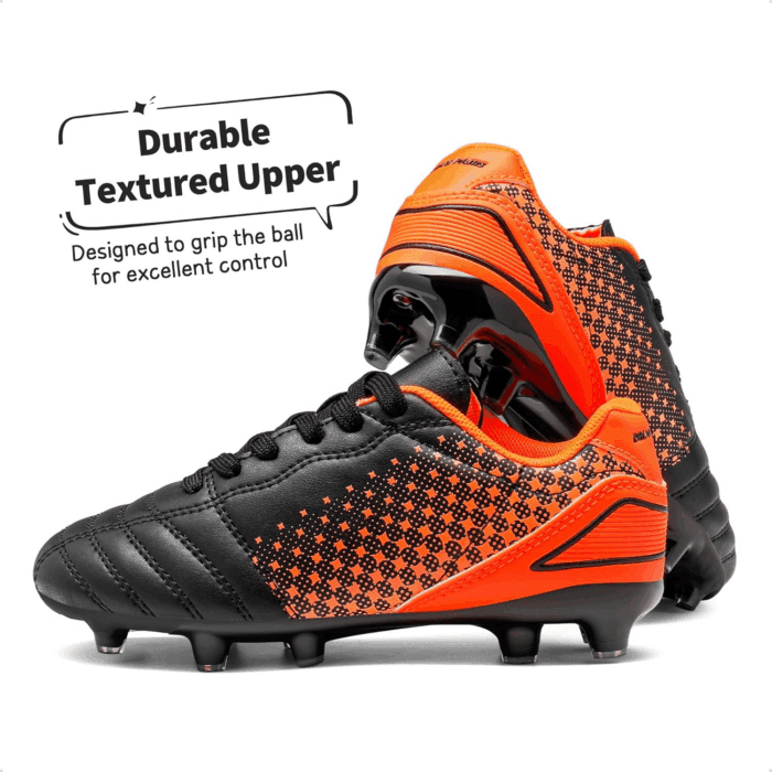 Boys Girls Outdoor Sport Football Shoes Soccer Cleats for Little/Big Kid - Image 5