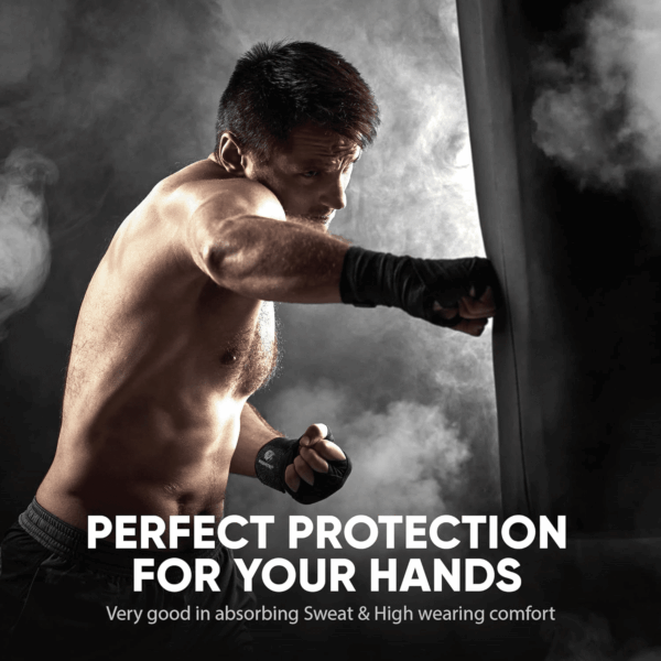 ® Boxing Handwraps 160 Inches Semi-Elastic Hand Wraps with Thumb Loop for Boxing, MMA, Muay Thai & Martial Arts - Image 3