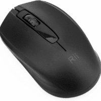 Wireless Mouse, 2.4G Portable Computer Mice for PC, Laptop, Windows,Office Included Wireless USB Dongle (Black) - Image 4