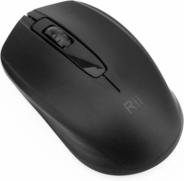 Wireless Mouse, 2.4G Portable Computer Mice for PC, Laptop, Windows,Office Included Wireless USB Dongle (Black) - Image 4