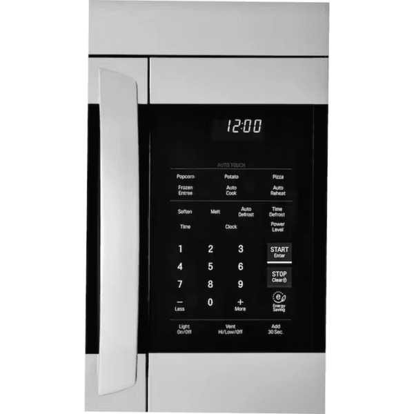 Easyclean 1.7-Cu Ft 29.88-In Over-The-Range Microwave with Sensor Cooking ( Stainless Steel ) - Image 4