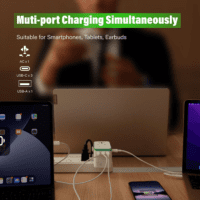 Roamplug Universal Travel Adapter with 4G Wifi Mobile Hotspot and US 1GB Data, All-In-One International Power Plug Adapter, 4 USB Ports and Max 70W Output for EU UK AUS - Image 5