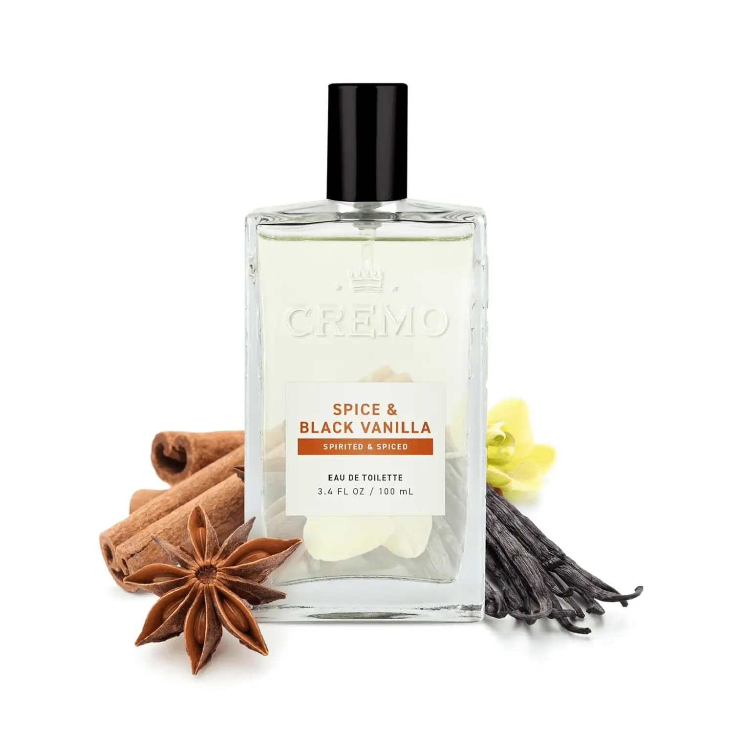 Cologne for Men - Spice & Black Vanilla Mens Cologne Spray - an Explosion of Vibrant Spices, Dark Woods and Black Vanilla, Fragrances for Men, 3.4 Fl Oz - Image 4