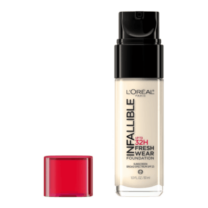 Makeup Infallible up to 32 Hour Fresh Wear Lightweight Foundation, 390 Snow, 1 Fl Oz, Packaging May Vary