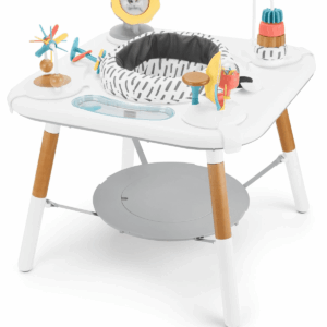Discoverosity Montessori-Inspired 3-Stage Activity Center & Play Table for Baby Ages 4M+