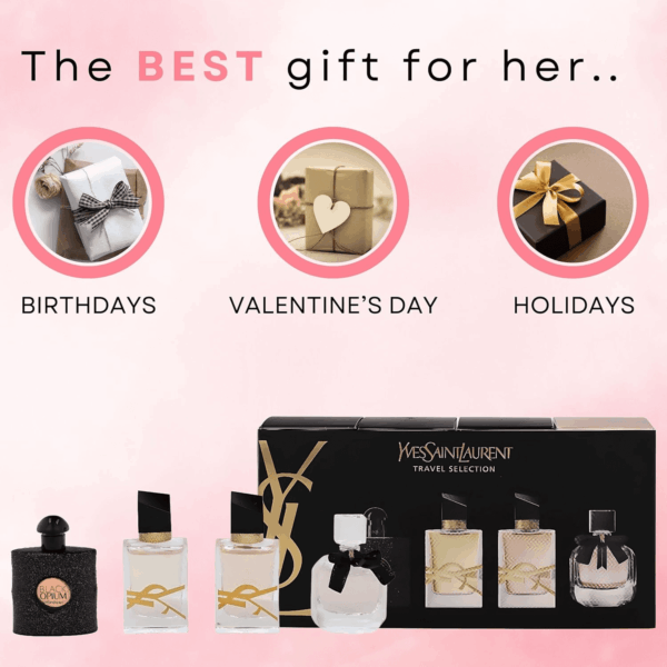 YSL Perfume for Women Variety 4-Piece Mini Travel Set - Image 7