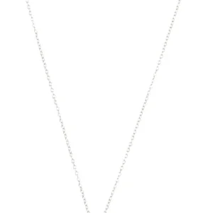 Genuine or Created Gemstone Birthstone Flower Pendant Necklace with Chain in Sterling Silver, 18" (Previously Amazon Collection)