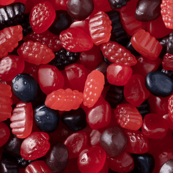 Fruit Snacks, Berries 'N Cherries, Bulk Pack, Individual Single Serve Bags, 0.8 Oz (Pack of 40) - Image 3