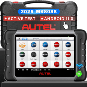 Scanner Maxicom MK808S: 2025 Bidirectional Tool as MK808BT Pro MX808S M808Z, Function as Maxicheck MX900, 28+ Service, Active Test, All System Diagnose, Injector Coding, FCA Autoauth Android 11