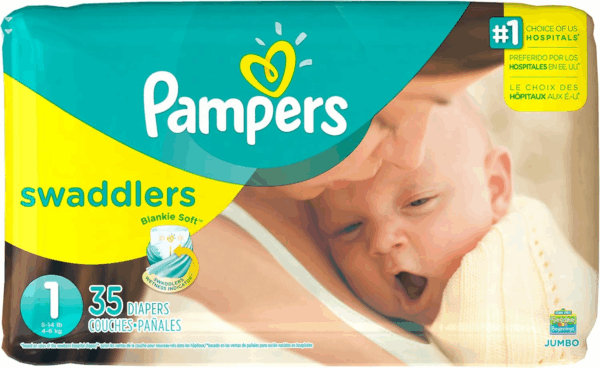 Swaddlers Newborn Diapers Size 1 35 Count