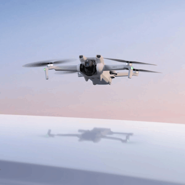 Mini 3 Fly More Combo, Lightweight 3X Mechanical Gimbal Mini Camera Drone with 4K HDR Video, 3 Batteries for 114-Min Flight Time, up to 32800Ft (10Km) Video Transmission, True Vertical Shooting - Image 9
