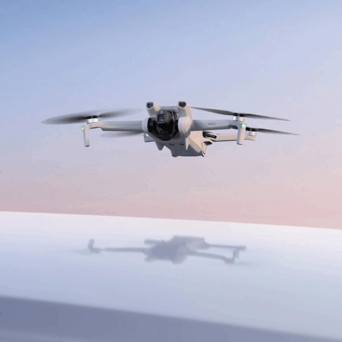 Mini 3 Fly More Combo, Lightweight 3X Mechanical Gimbal Mini Camera Drone with 4K HDR Video, 3 Batteries for 114-Min Flight Time, up to 32800Ft (10Km) Video Transmission, True Vertical Shooting - Image 9