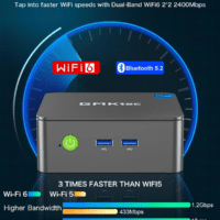 Mini PC Intel N150 (Turbo 3.6Ghz) 16GB DDR4 1TB Pcie M.2 Nvme SSD, Desktop Computer 4K Dual HDMI Display/4X Usb3.2/Wifi 6/BT5.2/RJ45 Ethernet Nucbox G3 Plus - Image 5
