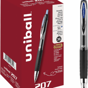 1921064 Signo 207 Retractable Gel Pen Blue Ink 0.7Mm 36/Box