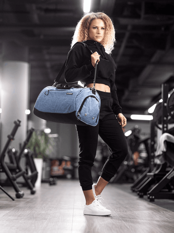 ® Gym Bag for Men & Women with Shoe & Wet Compartment - Duffle Bag for Travel, Sports, Fitness & Workout - Image 5