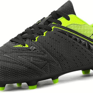 Mens Sport Flexible Athletic Lace up Light Weight Outdoor Cleats Football Soccer Shoes