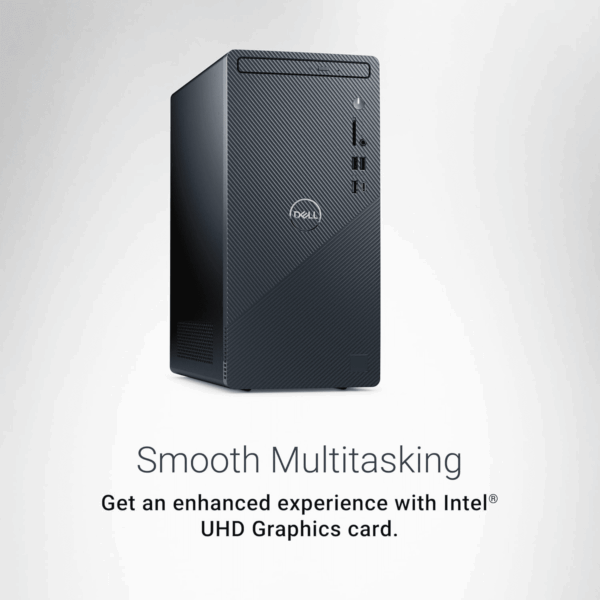 Inspiron 3030 Desktop - Intel Core I7-14700 Processor, 16GB DDR5 RAM, 1TB SSD, Intel UHD 770 Graphics, Windows 11 Pro, Onsite & Migrate Service - Mist Blue - Image 4
