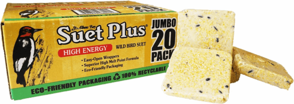High Energy Suet Cakes, 20 Pack of 11 Oz. Suet Cakes for Wild Birds - Image 2