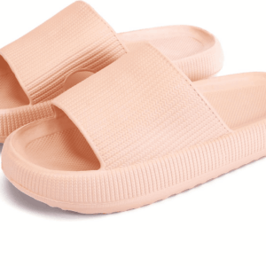 Cloud Slippers for Women and Men, Pillow House Slippers Shower Shoes Indoor Slides Bathroom Sandals, Ultimate Comfort, Lightweight, Thick Sole, Non-Slip, Easy to Clean