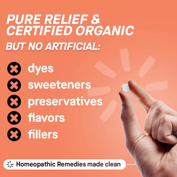Cold Crush | Multi-Symptom Cough, Congestion & Sore Throat Relief for Adults | Acai Berry Flavor | Certified Organic & Non-Gmo | Homeopathic Remedy Made Clean | 60 Chewable Tablets​ - Image 2