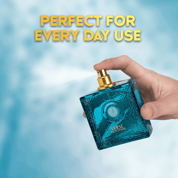 Verse Adonis Eau De Parfum for Men 3.4 Fl. Oz. 100Ml Men'S Perfume Refreshing Combination of Woody Floral & Fruity Scents - Masculine Scent Lasts All Day a Gift for Any Occasion - Image 6