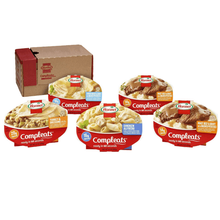 Protein Variety Pack Microwave Trays (Pack of 5)